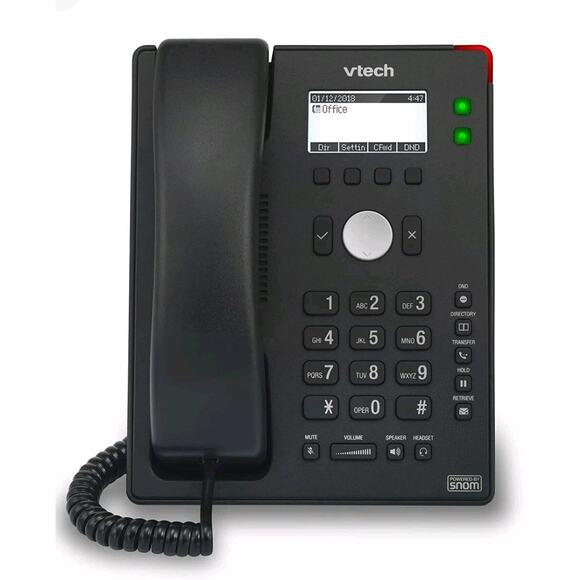 Vtech ErisTerminal SIP Deskset Office Business Telephone ET605 NIB - Picture 1 of 11